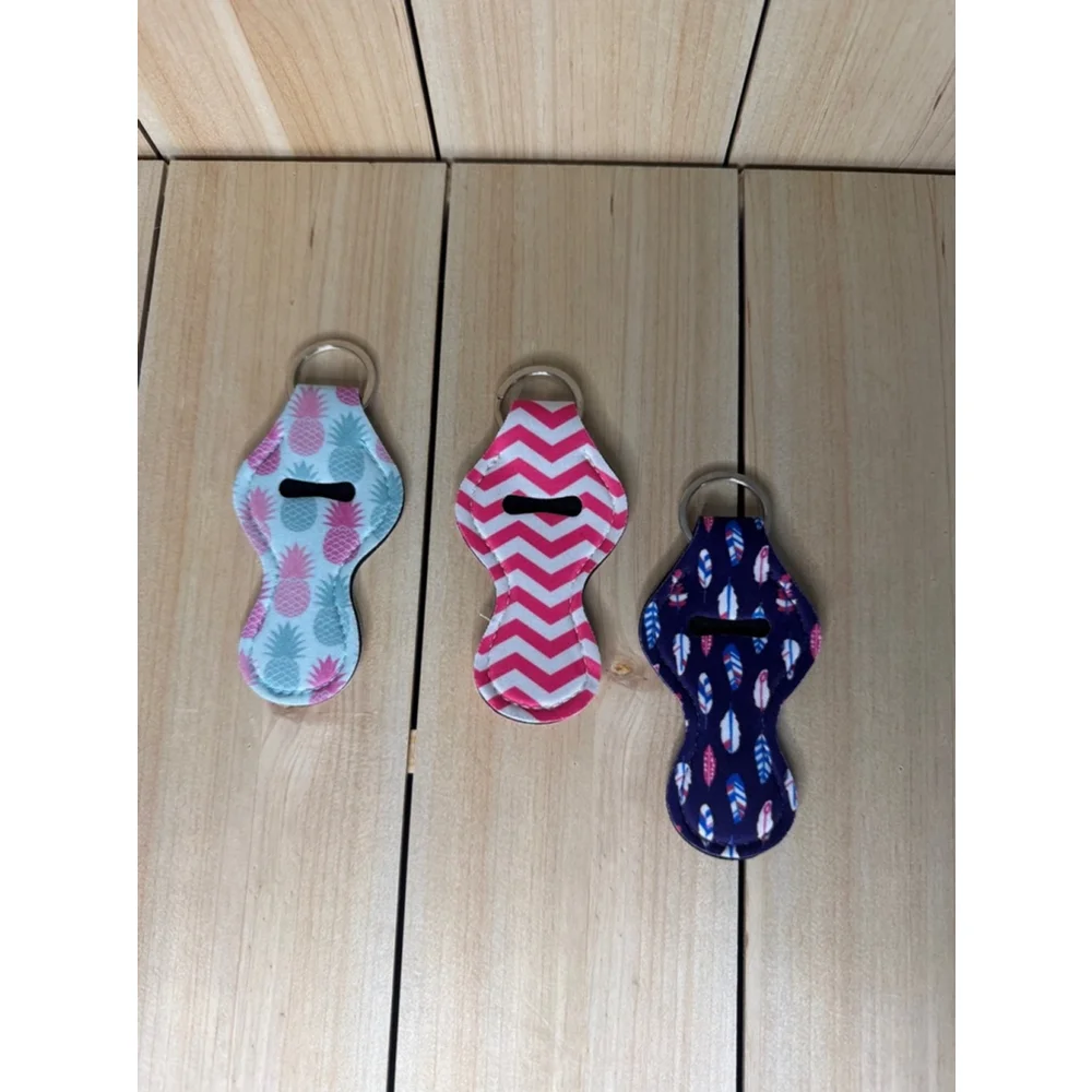 Unisex Lip Balm Holder/ Keychail One Size Multicolor